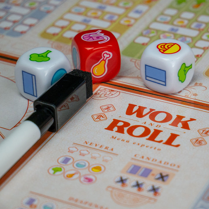 Juego De Mesa Wok And Roll Estratégico Para Niños