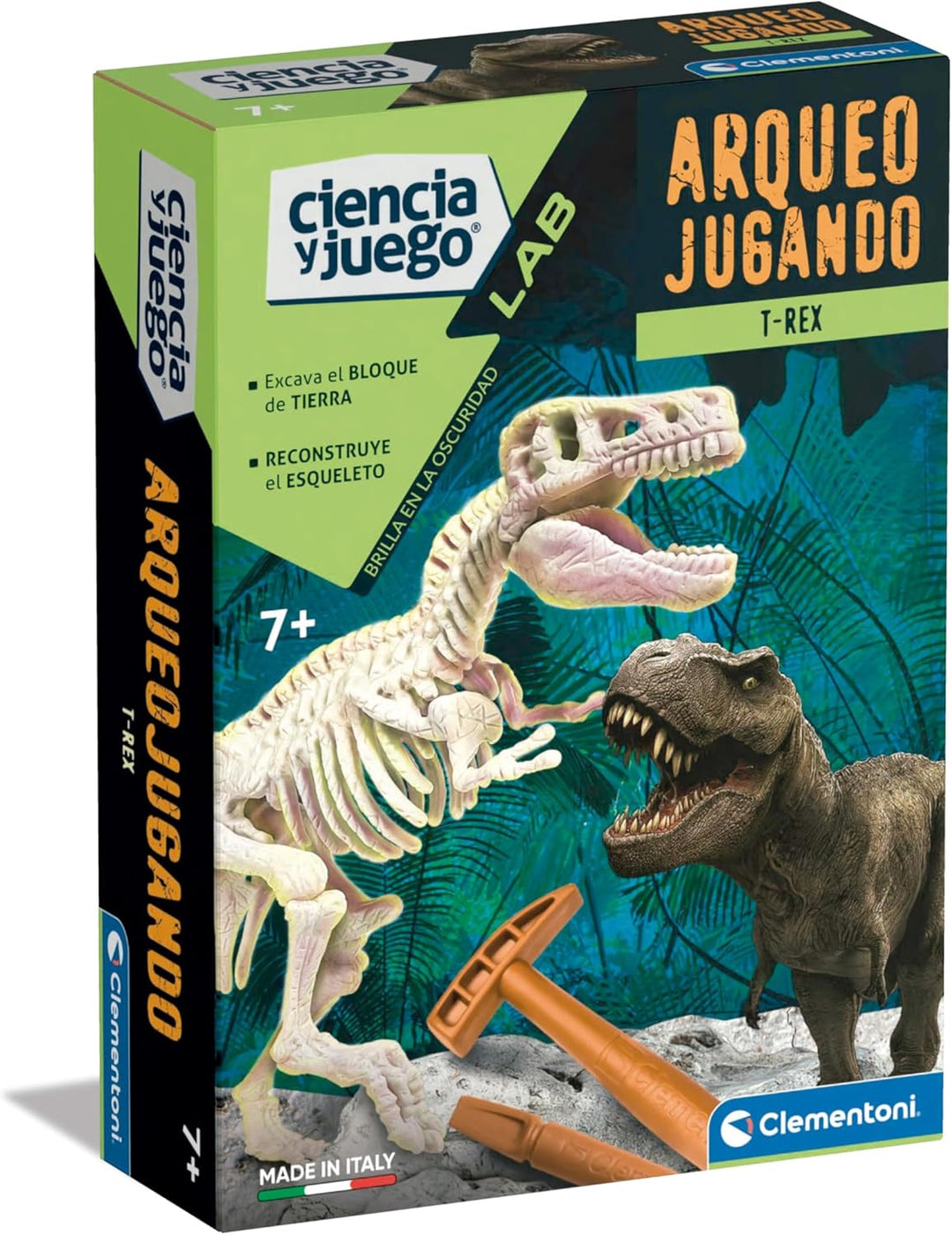 Juego Didáctico T-rex Fosforescente Niños