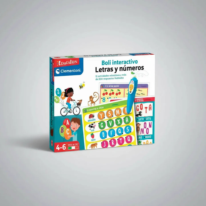 Libro Interactivo Lápiz Mágico Letras Y Números Para Niños