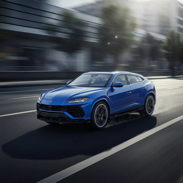 Carro A Escala Bburago 1:43 Lamborghini Urus Azul
