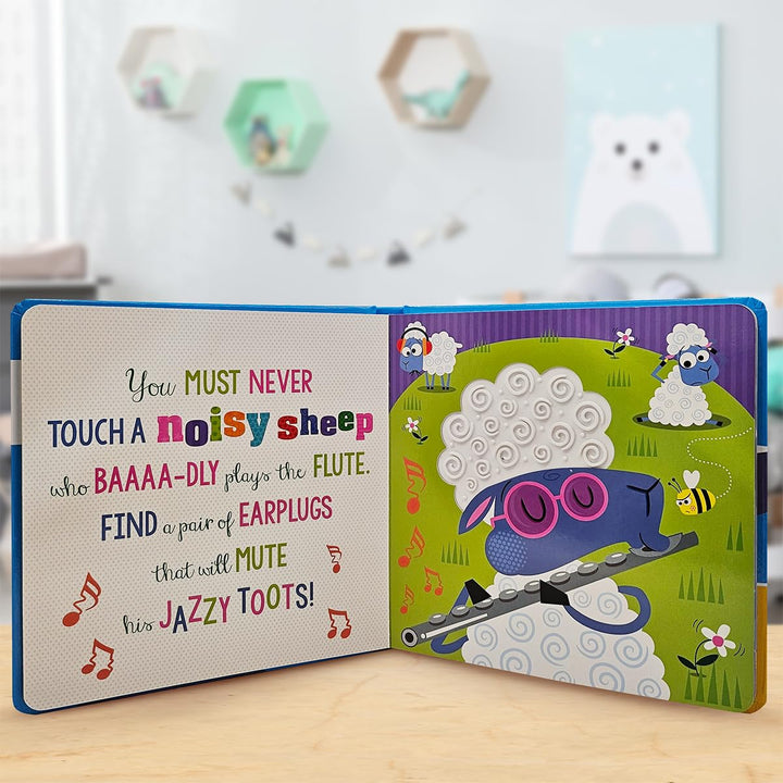 Libro Educativo texturas El Pollo Ruido para Niños