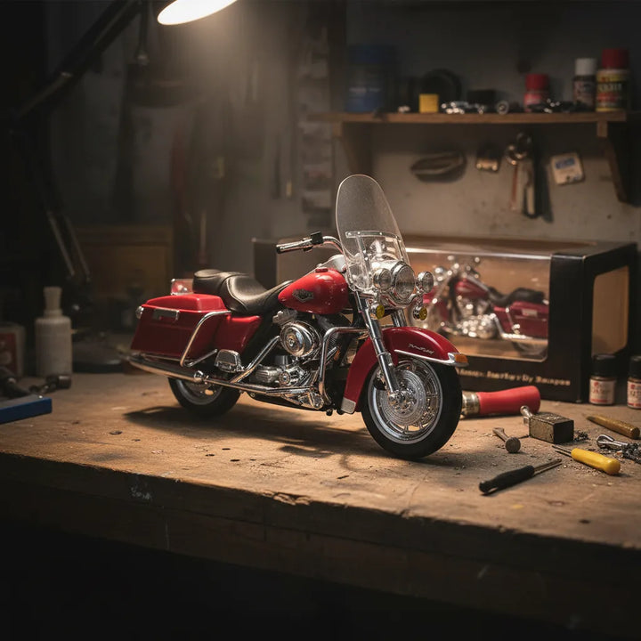 Moto Harley-davidson 1:18 Road King Serie 40