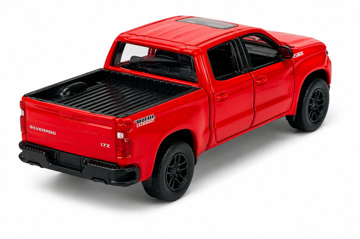 Carros Coleccionable 1/36 Chevrolet Silverado Z71 Rojo