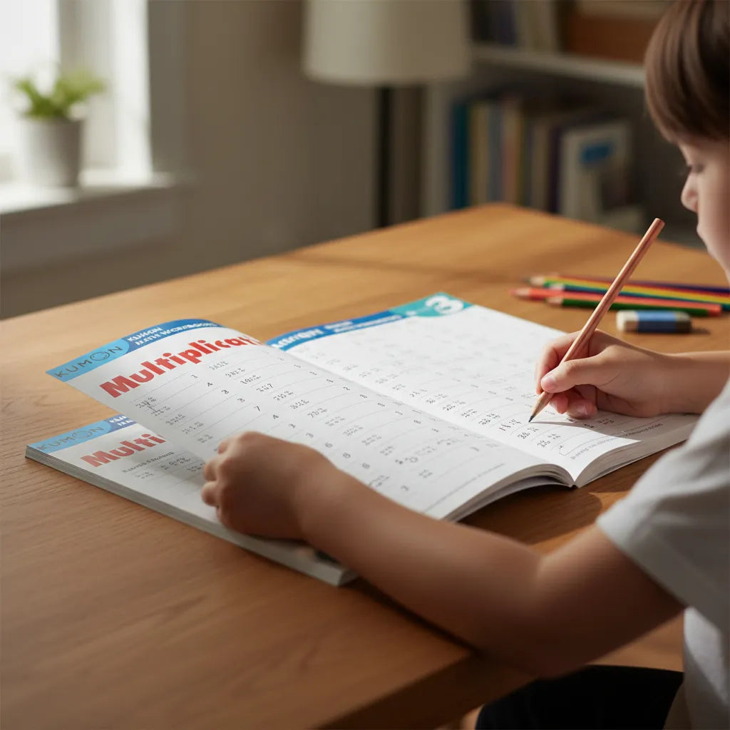 Libro Didáctico Kumon Multiplication Grade 3 Para Niños