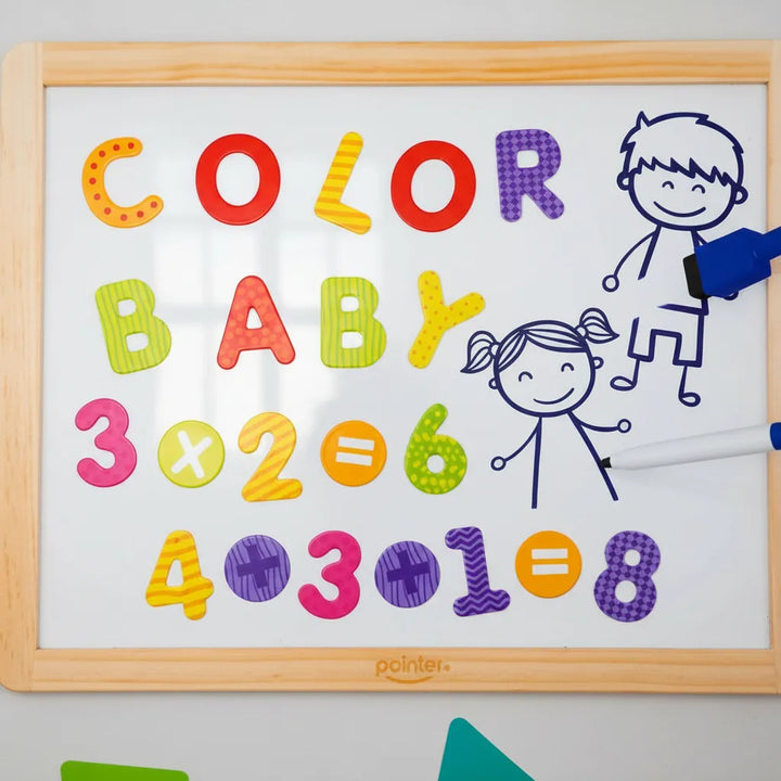Pizarra Magnética Letras Y Números Para Niños