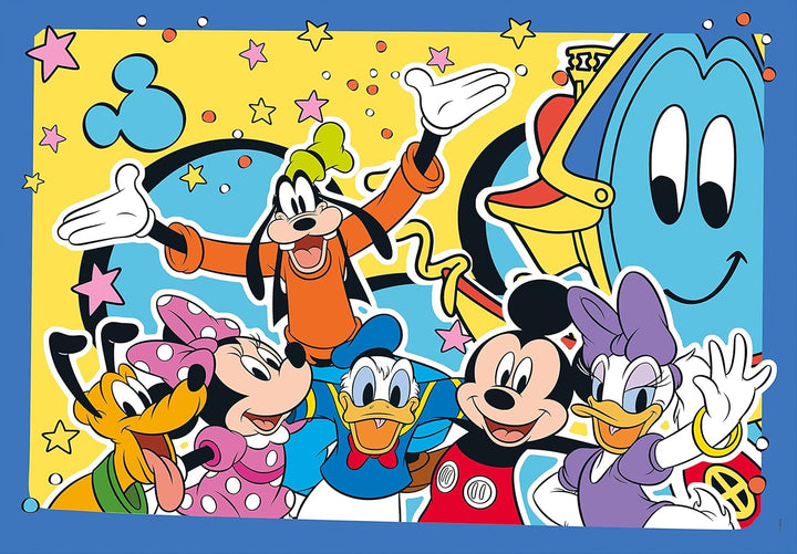 Rompecabezas 2x20 Piezas Mickey Para Niños