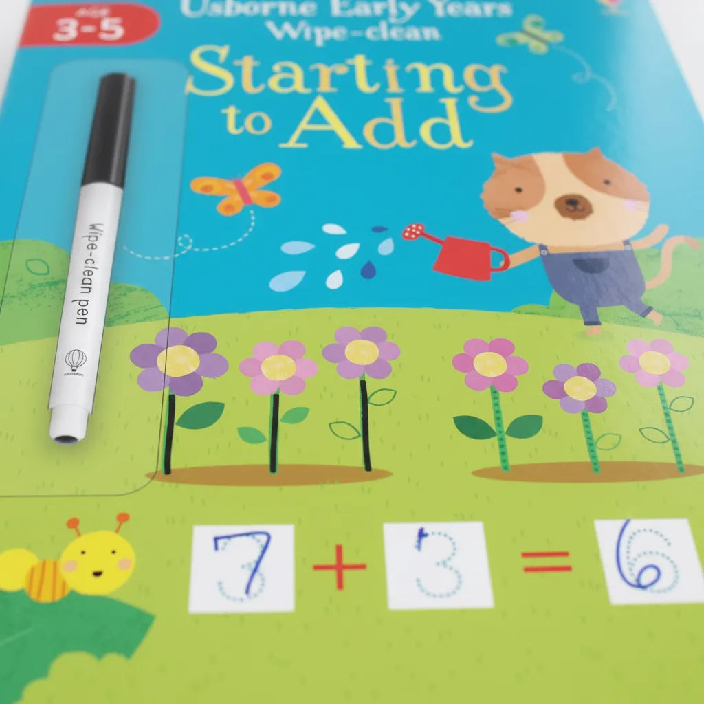 Libro Infantil  Aprendizaje Actividades Borrable Niños