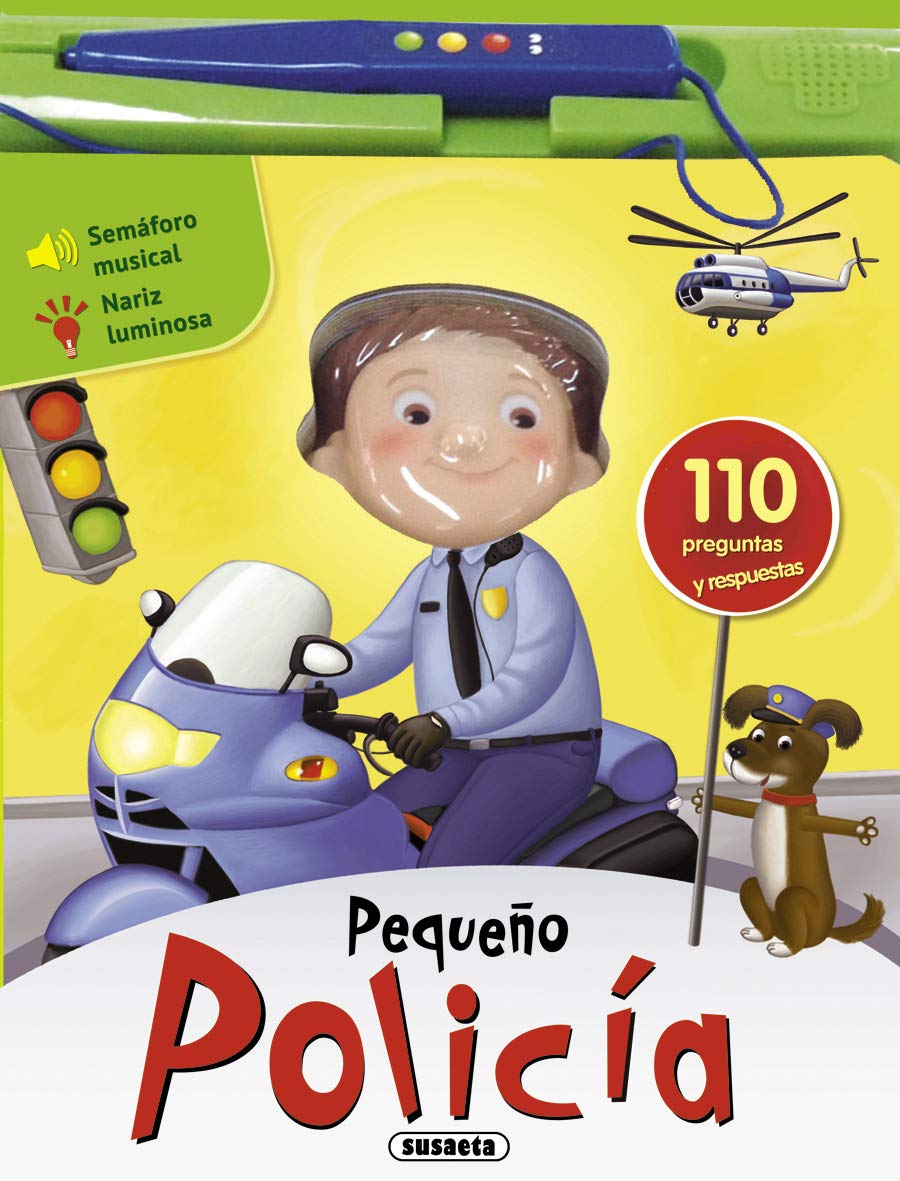 Libro Infantil Interactivo Pequeño Policía Niños
