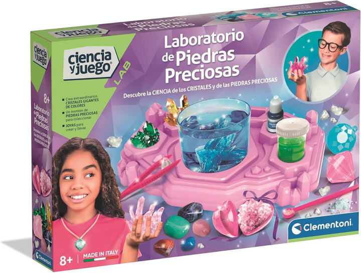 Juego Laboratorio Piedras Preciosas Para Niños