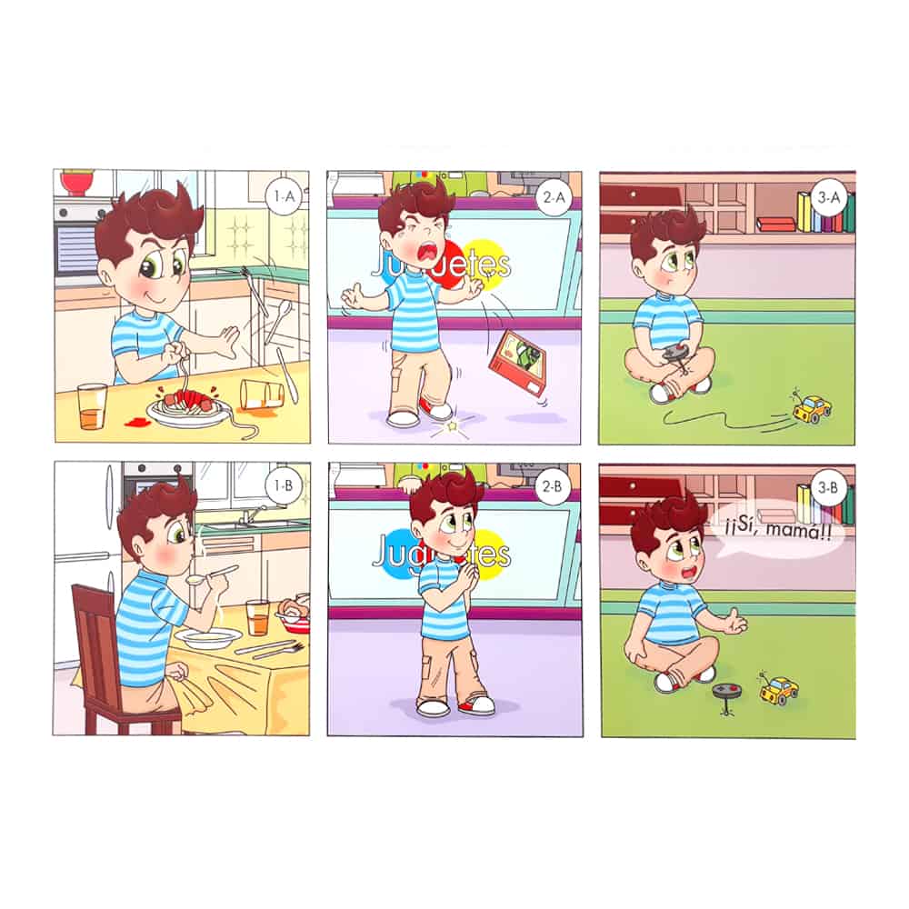 Libro Didáctico Ilustrado Aprendo A Comportarme Para Niños