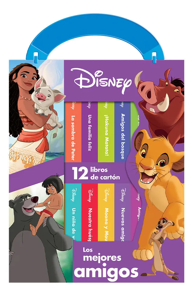 Libro Didáctico Biblioteca Disney Los Mejores Amigos Niños