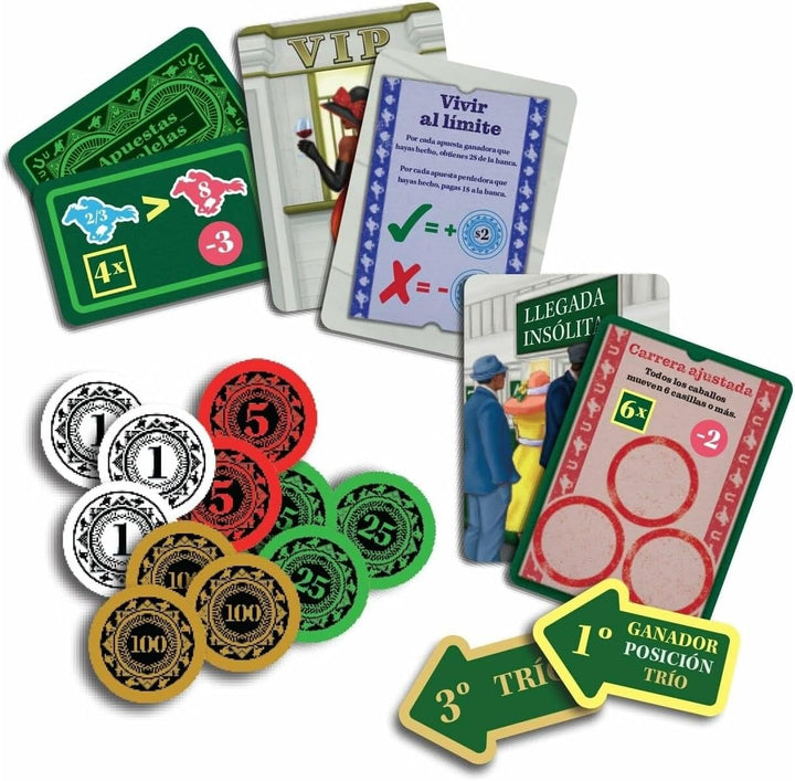 Juego De Mesa Un Día En Las Carreras Adultos