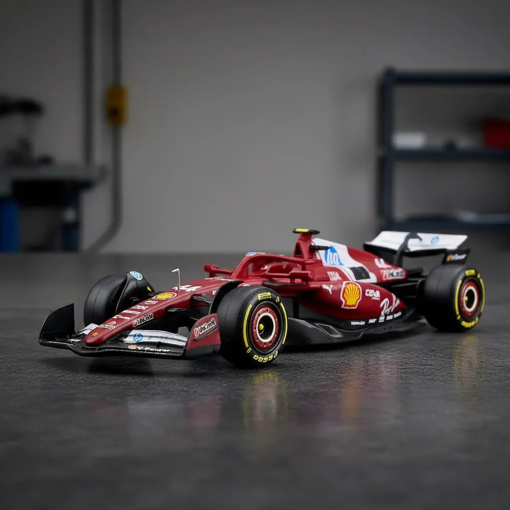 Carro A Escala 1/64 Race Formula Ferrari Sf-25