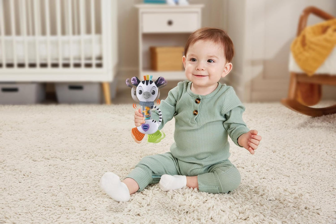 Juguete Sonajero Cebra Para Bebés