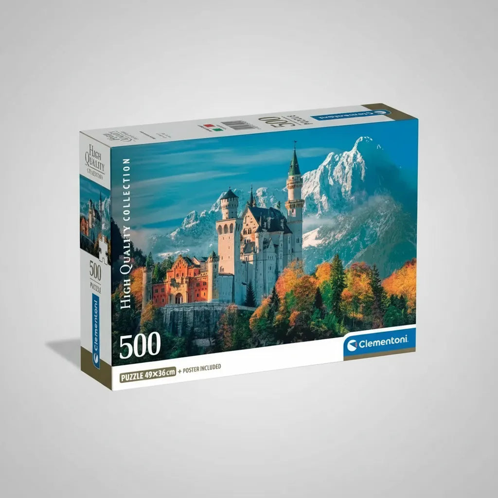 Rompecabezas 500 Piezas Castillo Neuschwanstein Clementoni