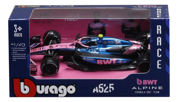Carro A Escala 1/43 Race Formula Alpine A525