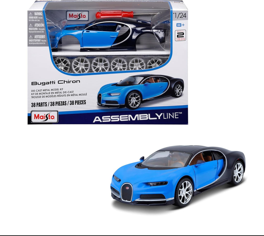 Coleccionable Ensamblar 1/24 Al Bugatti Chiron