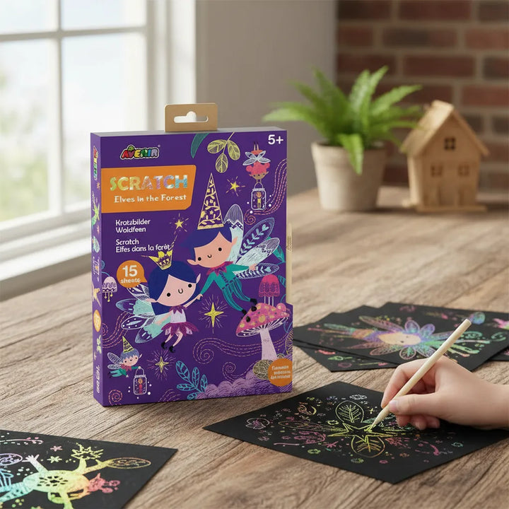 Libro De Ilustración Scratch Para Niños
