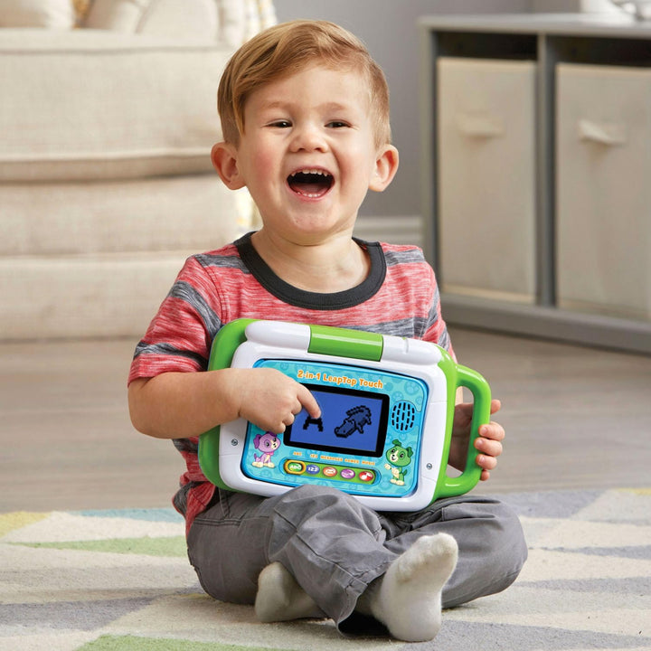 Juguete Laptop 2 En 1 Pantalla Táctil Para Niños