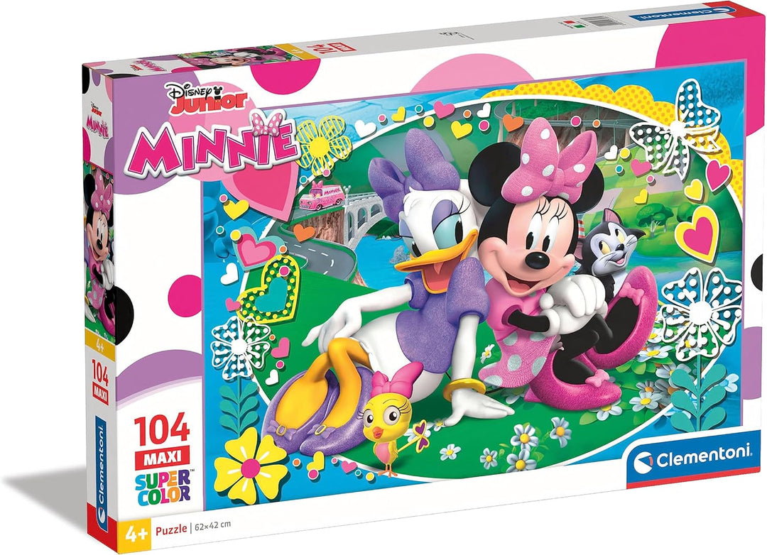 Rompecabezas 104 Piezas Minnie Para Niños