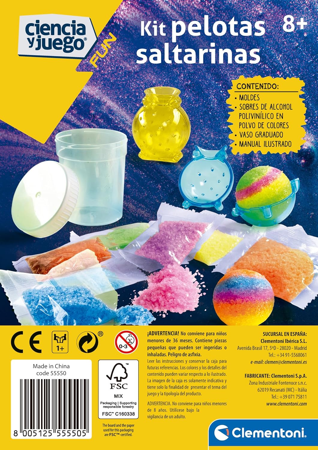 Juego Crea Pelotas Saltarinas De Colores Niños