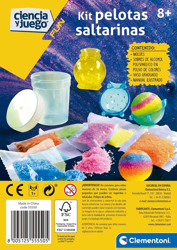 Juego Crea Pelotas Saltarinas De Colores Niños