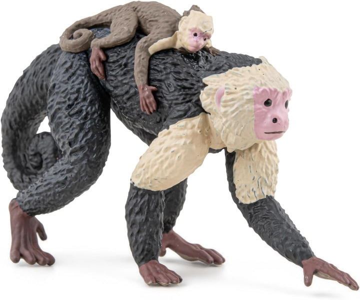 Figura Mono Capuchino Pintada A Mano papo