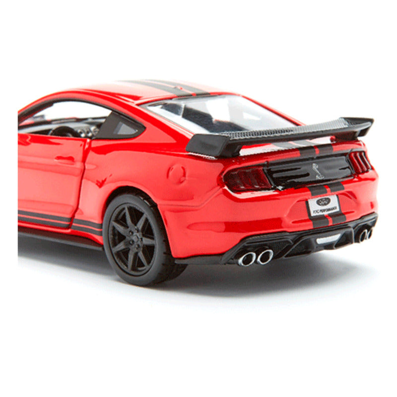 Carro Coleccionable A Escala 1/32 Mustang Sheby Gt500 Rojo