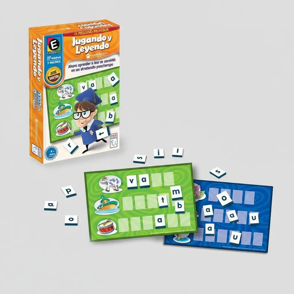 Juego Didactico Jugando y Leyendo Palabras Ronda
