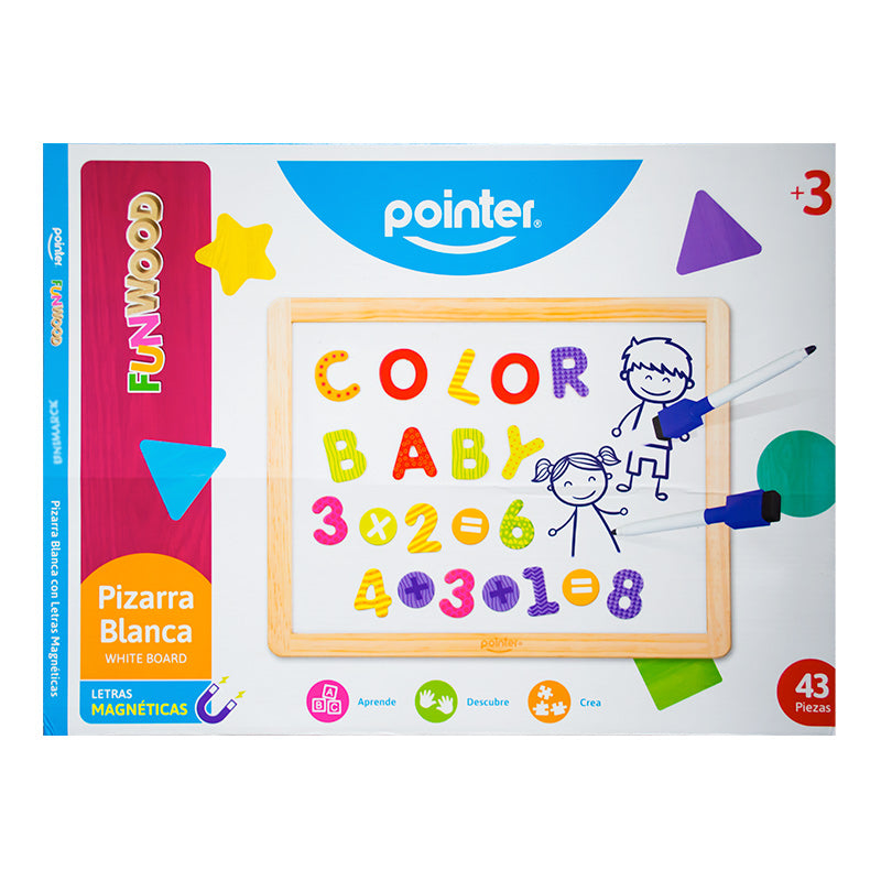 Pizarra Magnética Letras Y Números Para Niños