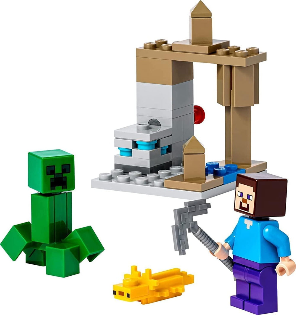 Juego Lego Minecraft Caverna 45 Piezas Niños