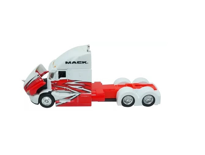 Camión escala 1/64 mack anthem Bburago