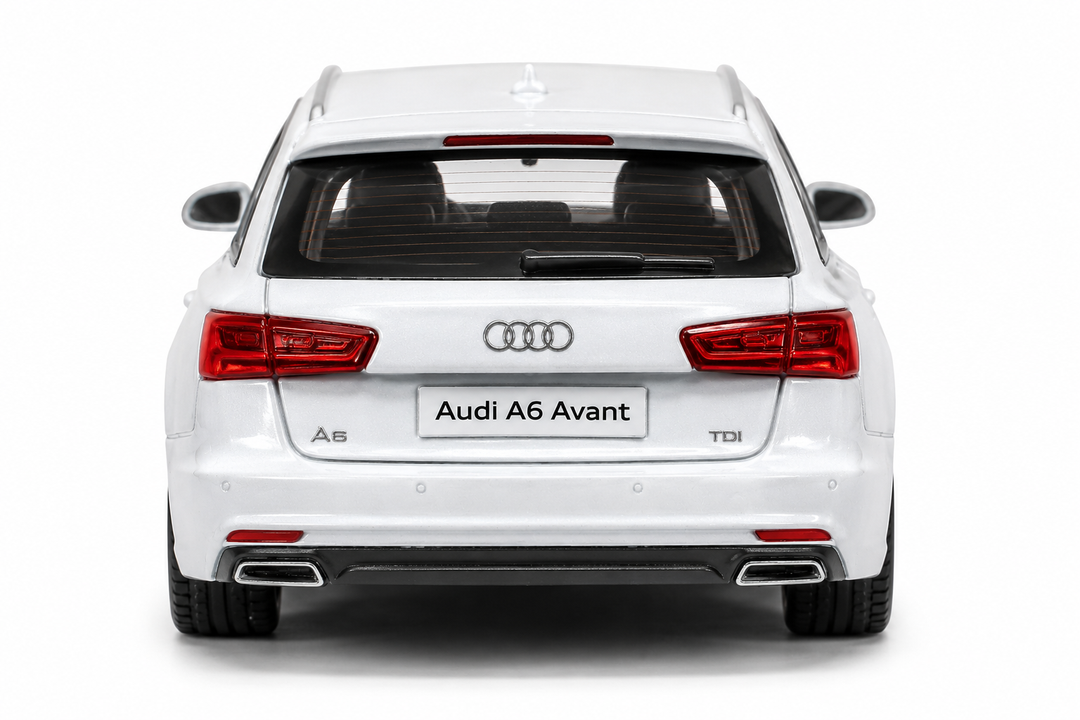 Carro Coleccionable 1/43 Bburago Audi A6 Avant Blanco