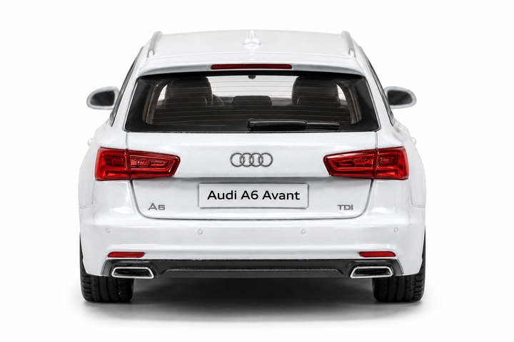 Carro Coleccionable 1/43 Bburago Audi A6 Avant Blanco