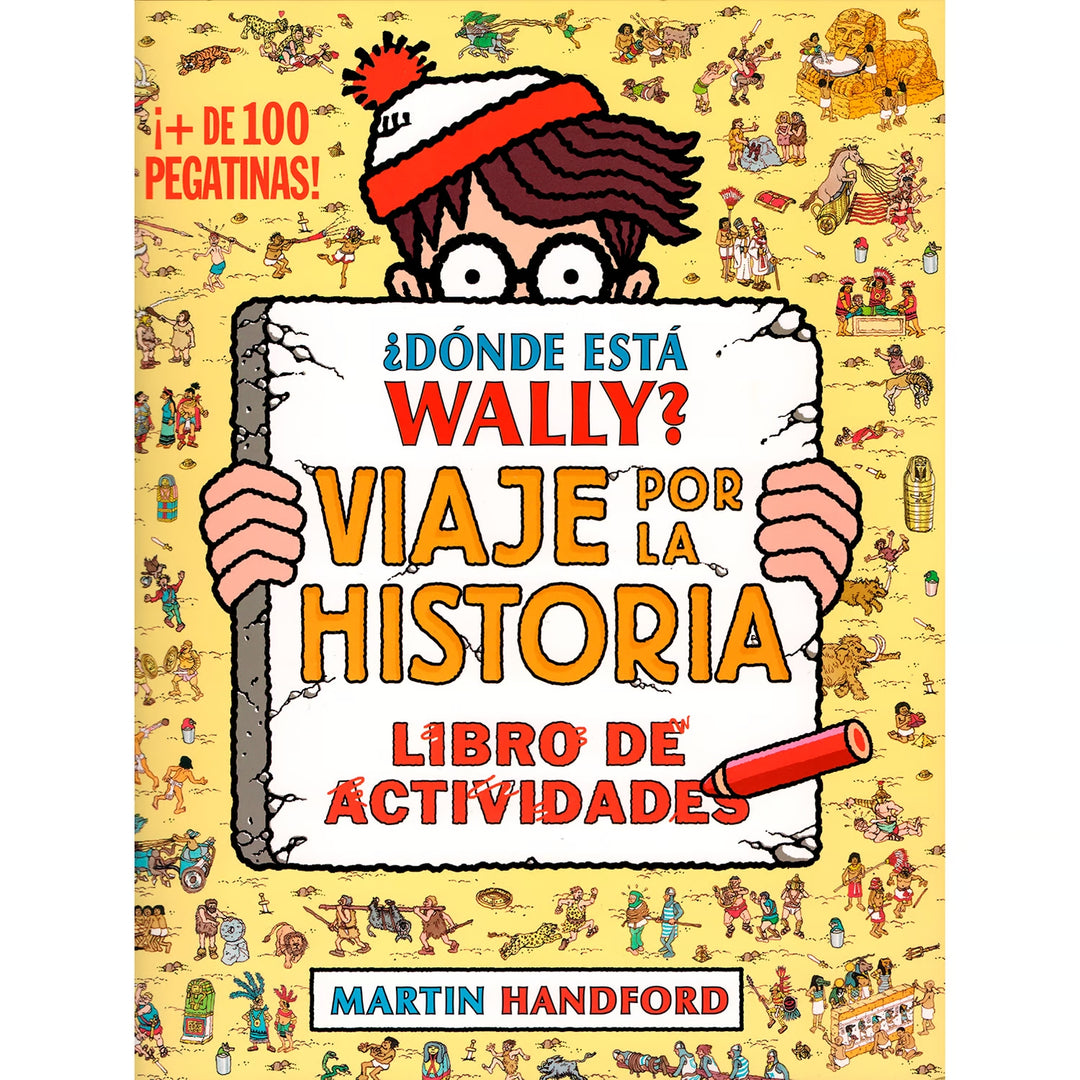 Libro Actividades ¿Dónde Está Wally? para niños