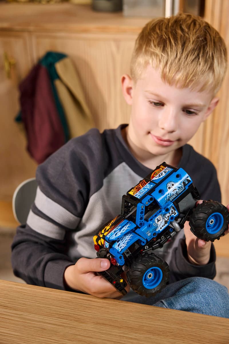 Juego Construcción Monster Jam Grave Digger Lego Original