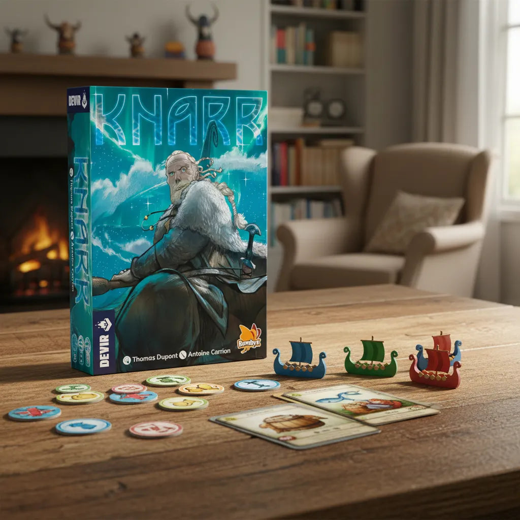Juego De Mesas Knarr Estrategia Devir Para Niños