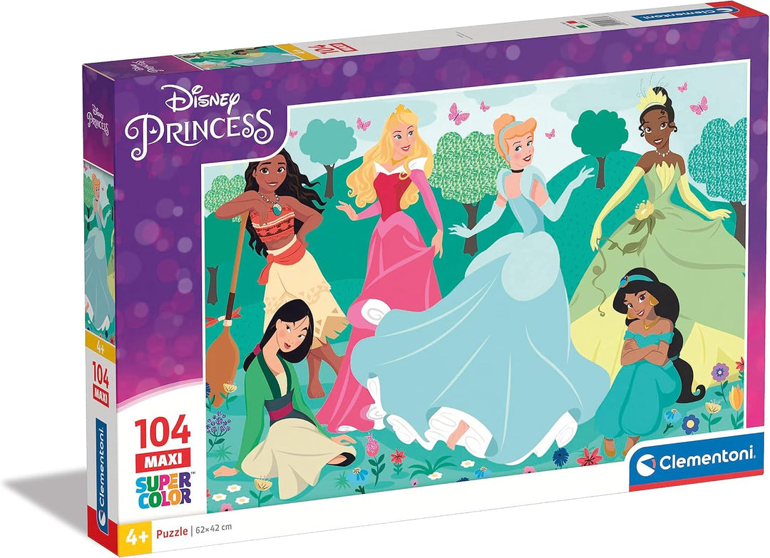 Rompecabezas 104 Piezas Princesas Para Niños