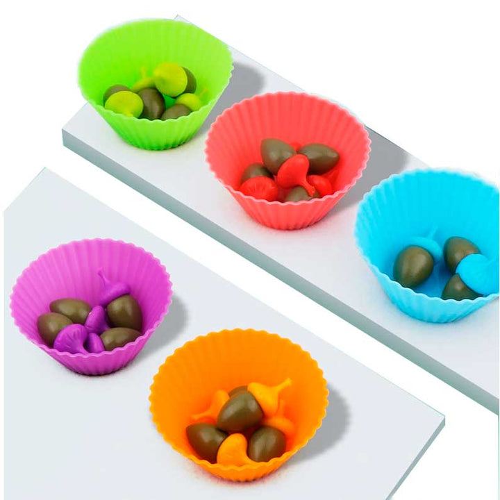 Juego Motricidad Ardilla Busca Nueces Para Niños