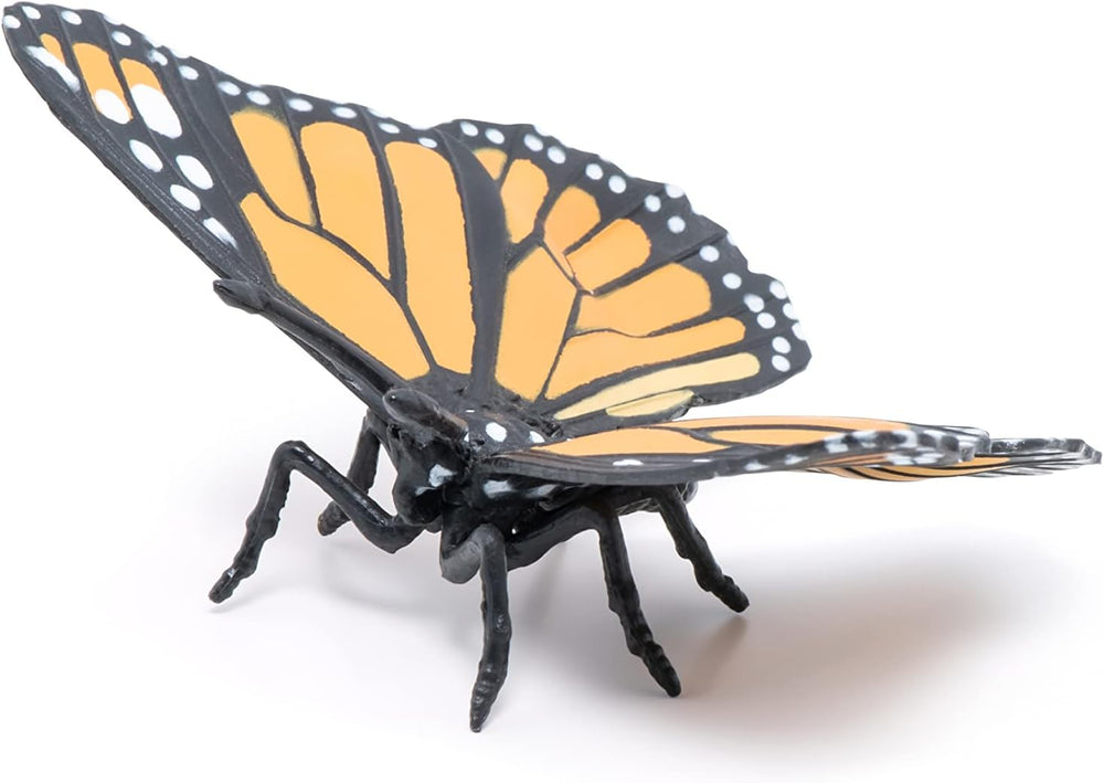 Figura Mariposa Monarca Pintada A Mano Papo