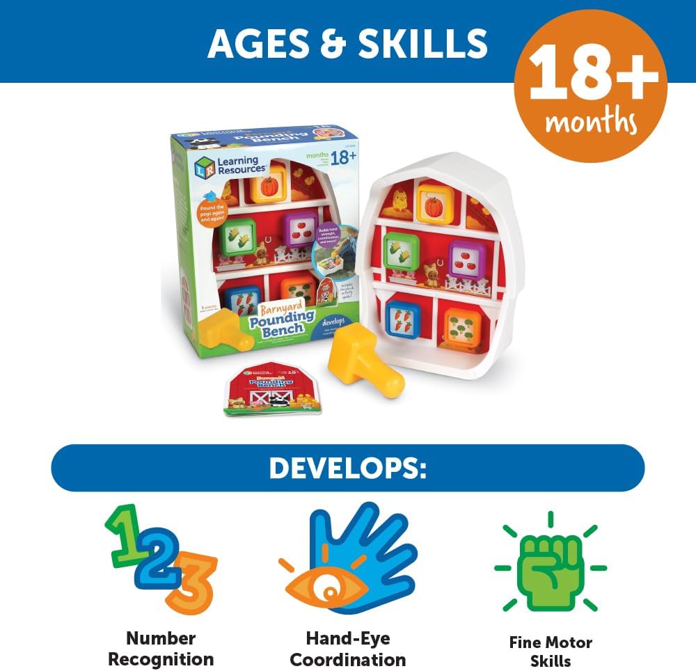 Juego Didáctico Banco De Golpes Para Niños