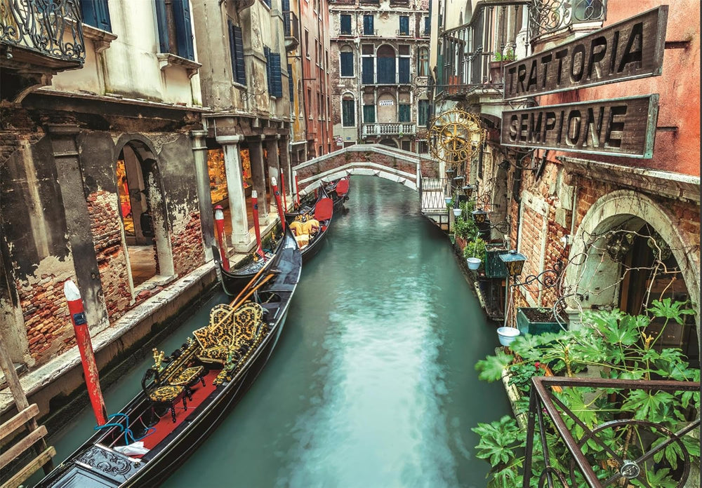 Rompecabezas 1000 Piezas Canal de Venecia
