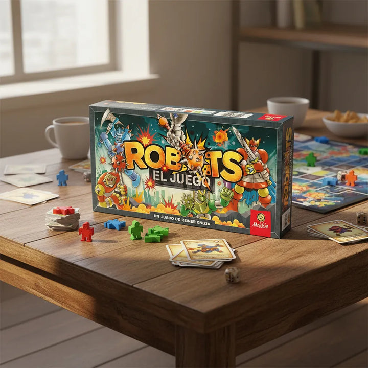 Juego De Mesa Robots Estrategia Para Niños Y Adultos