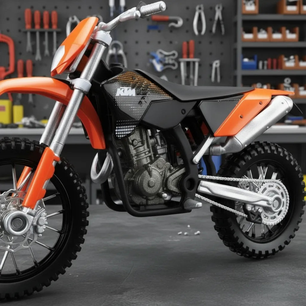 Moto Coleccionable Ktm 45 Exc Escala 1:18