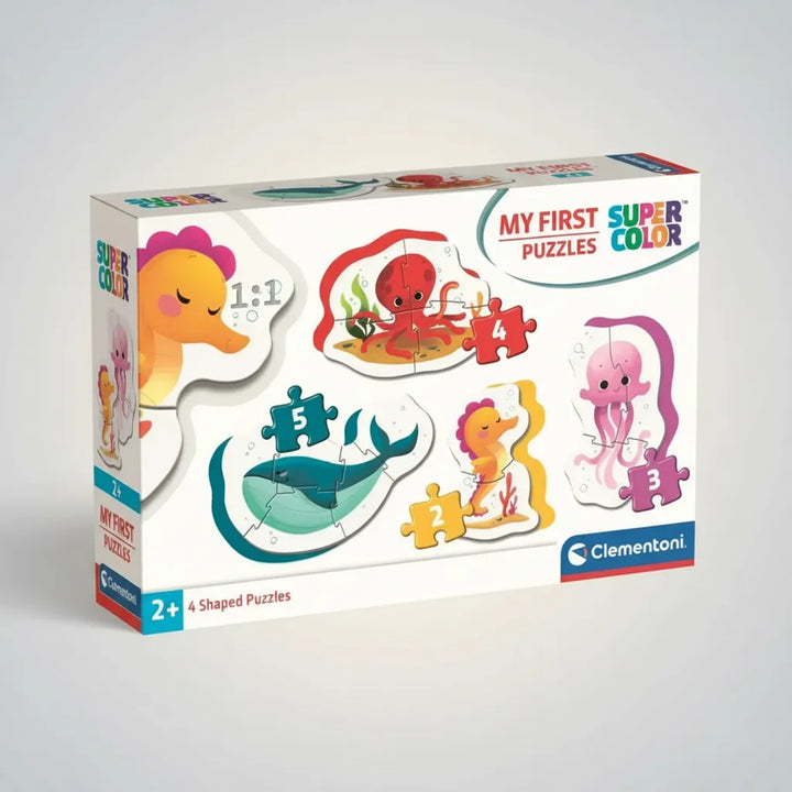Rompecabezas Mi Primer Puzzle Animales Marinos Para Niños