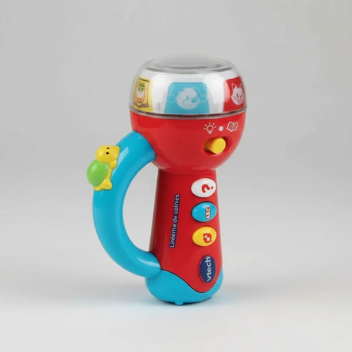 Juguete Linterna De Colores Gira Y Aprende Para Niños