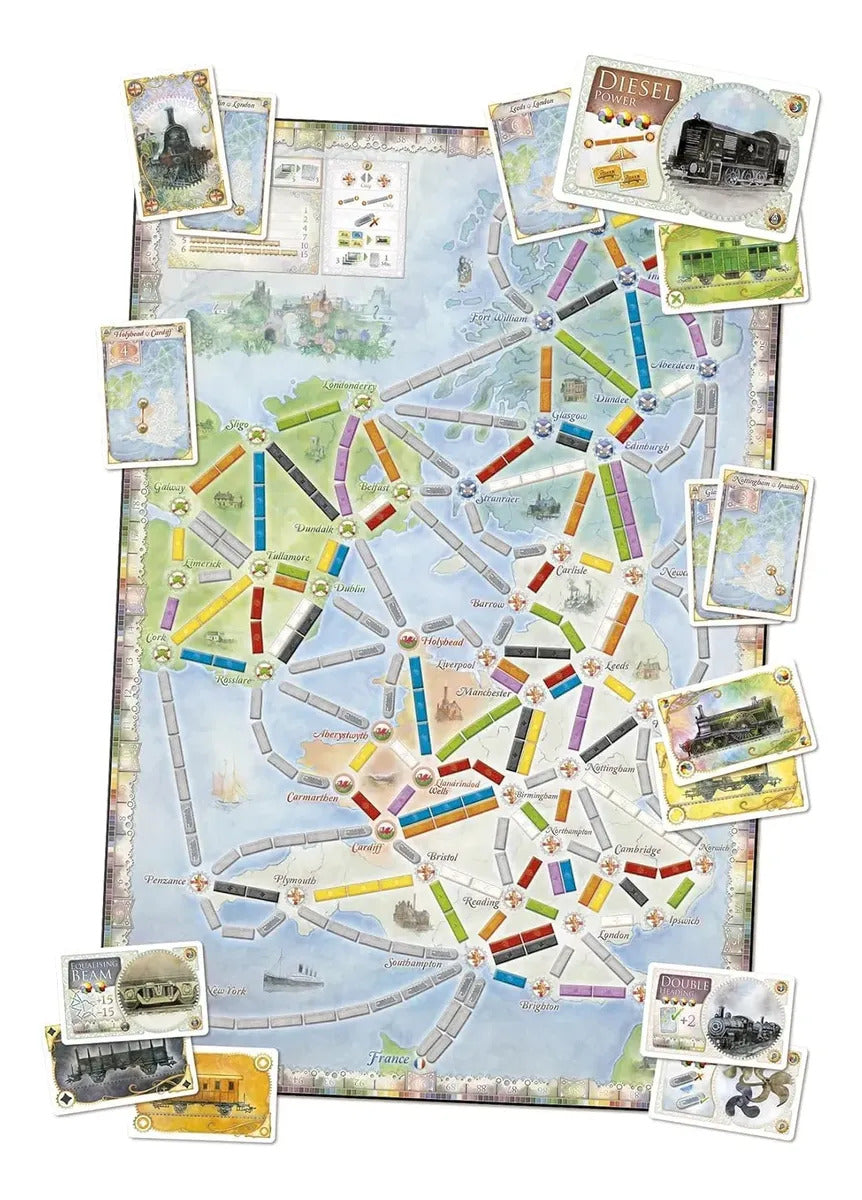 Juego Aventureros Al Tren Reino Unido Pennsylvania