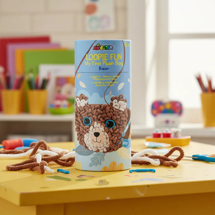 Set De Arte Y Manualidades Bolsos De Oso