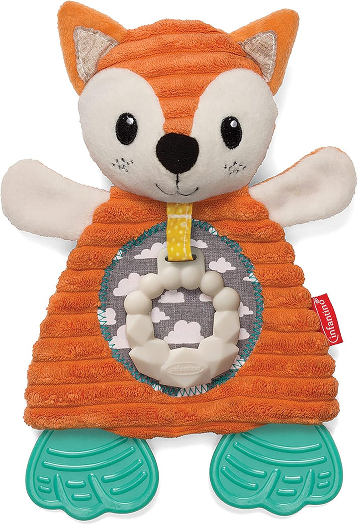Mordedor Sensorial Texturas Zorrito Para Bebés