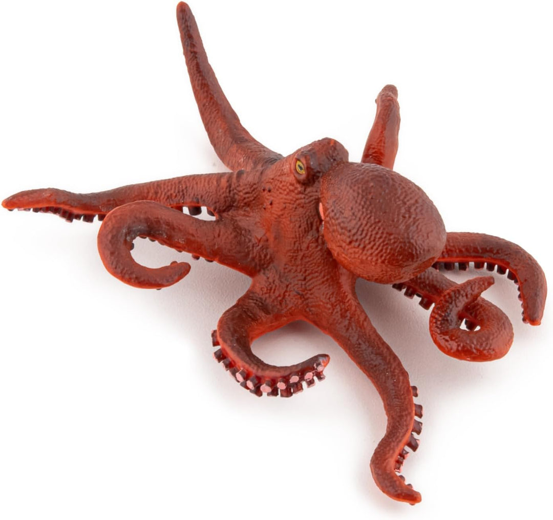 Figura Coleccionable Pulpo Papo Pintada A Mano